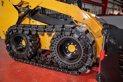 rubber track conversion for skid steer|tracks for wheeled skid steers.